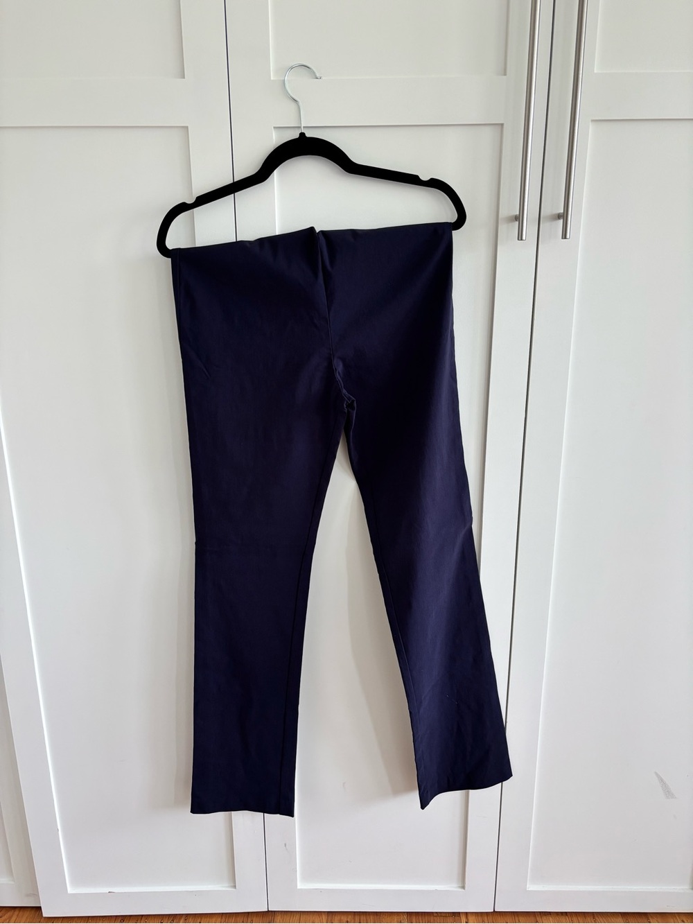 Rosie Pope Navy Straight-Leg Maternity Pants